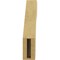 Ekena Millwork 3-inch W x 12-inch D x 16-inch H Stanfield Rough Cedar Woodgrain TimberThane Knee Brace, Primed BRCUR03X12X16STARCPR - alternate 4